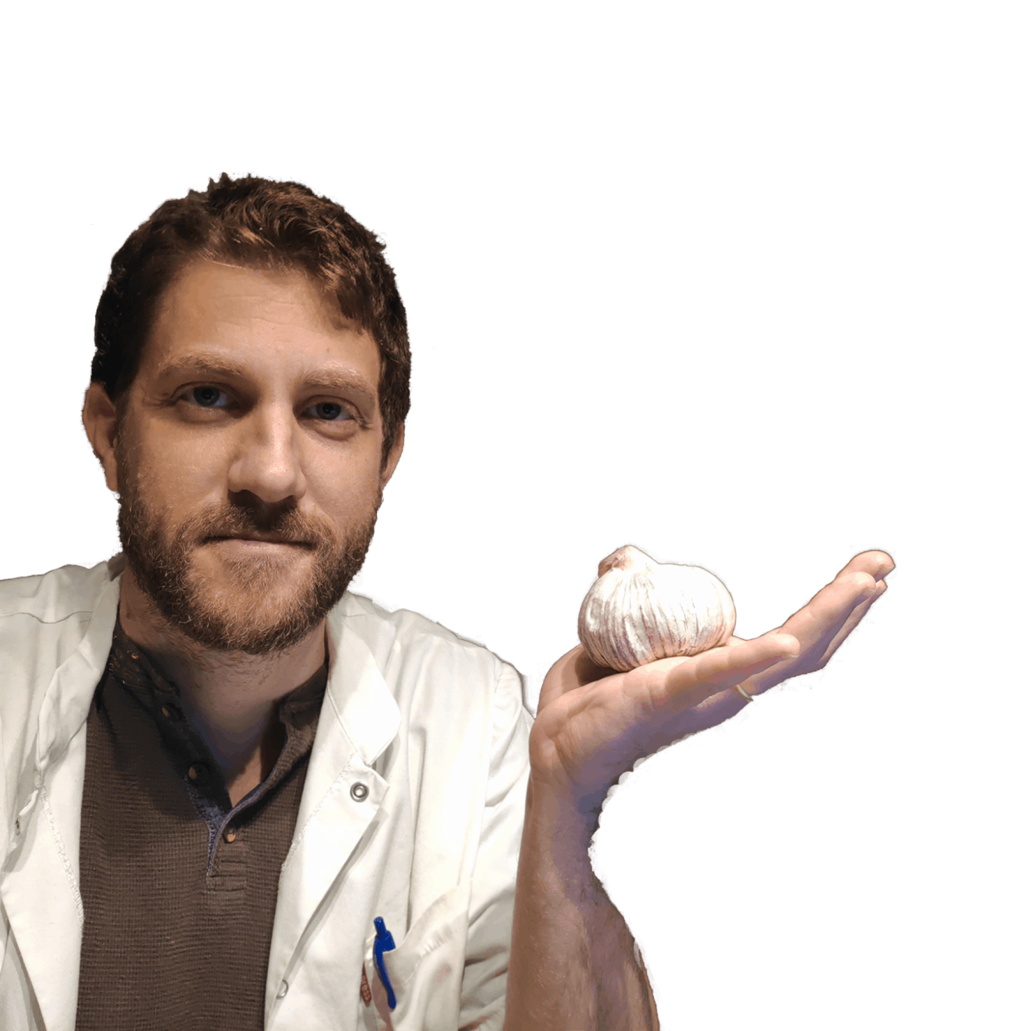 תמונה של תום מחזיק שום למוקסה שמימית ודיקור סיני בחיפה